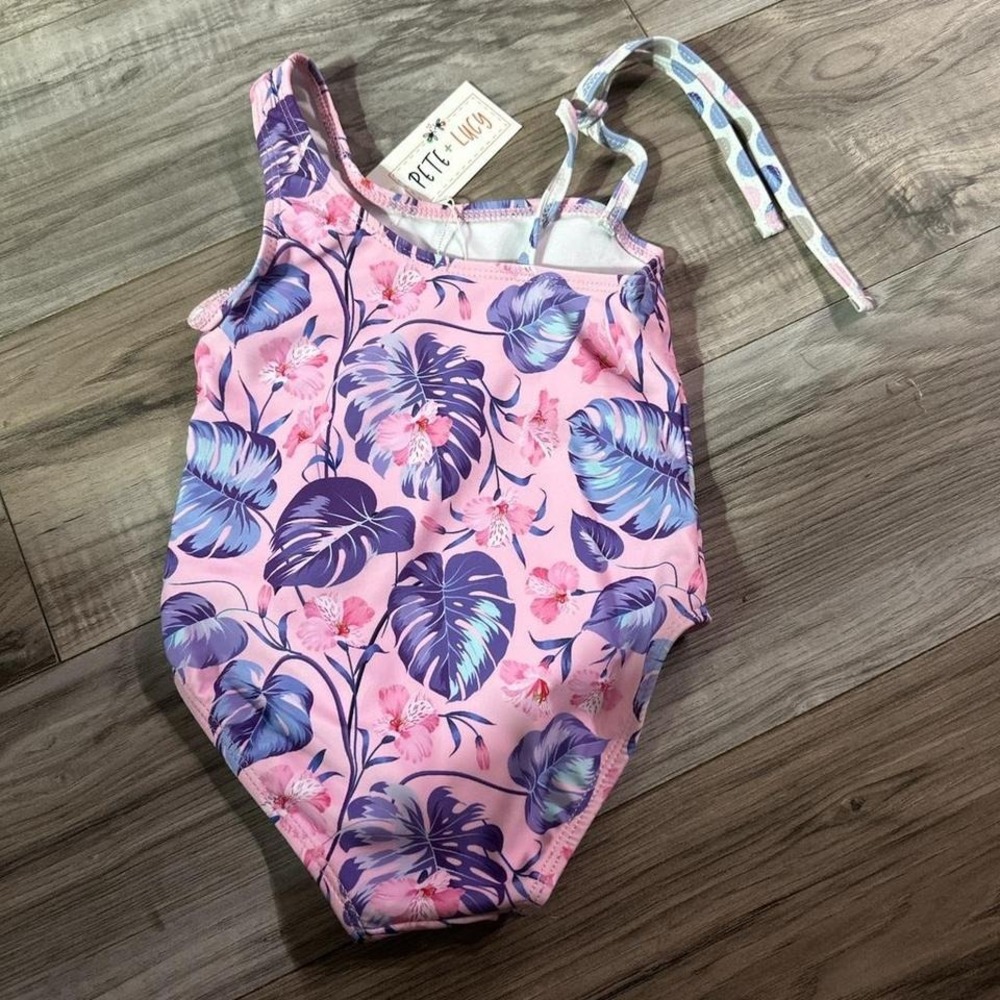 New Pete & Lucy One Piece Swimsuit Size‎ 4 - Picture 2 of 3